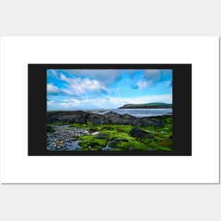 Coastal Scenery - Beach, Rocks & Seaweed - Newport, Pembrokeshire Posters and Art